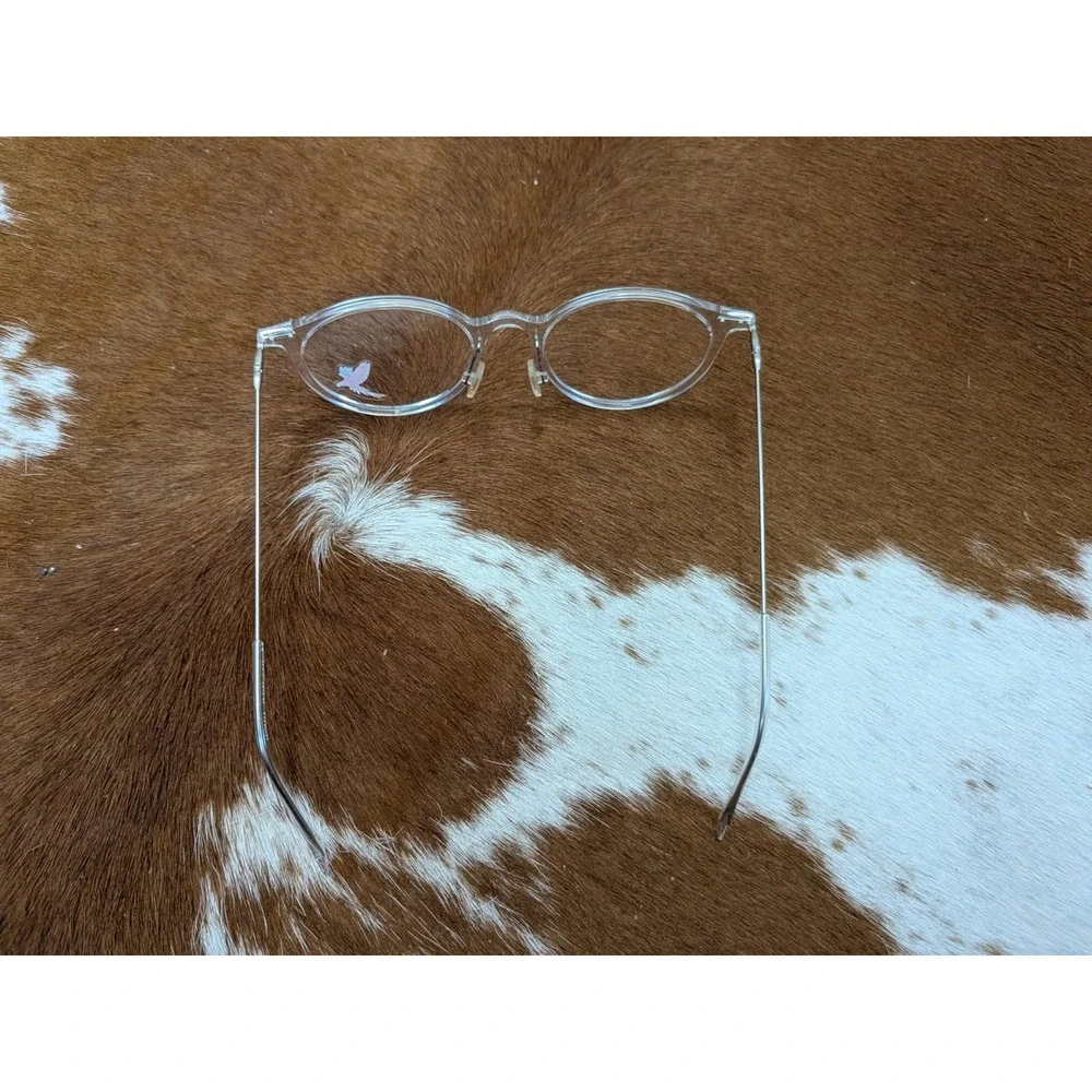 Maui‎ Jim Eyeglasses MJO2414-05D Crystal Clear Round Frame Italy 48.5[]21 140
